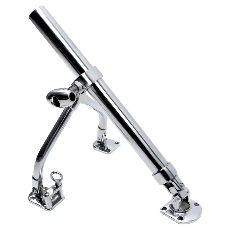 Shanghang Pair of Fishing Rod Holder Boat Rods Holder Folding Holder with knob and base Adjustable Fishing Rod Racks