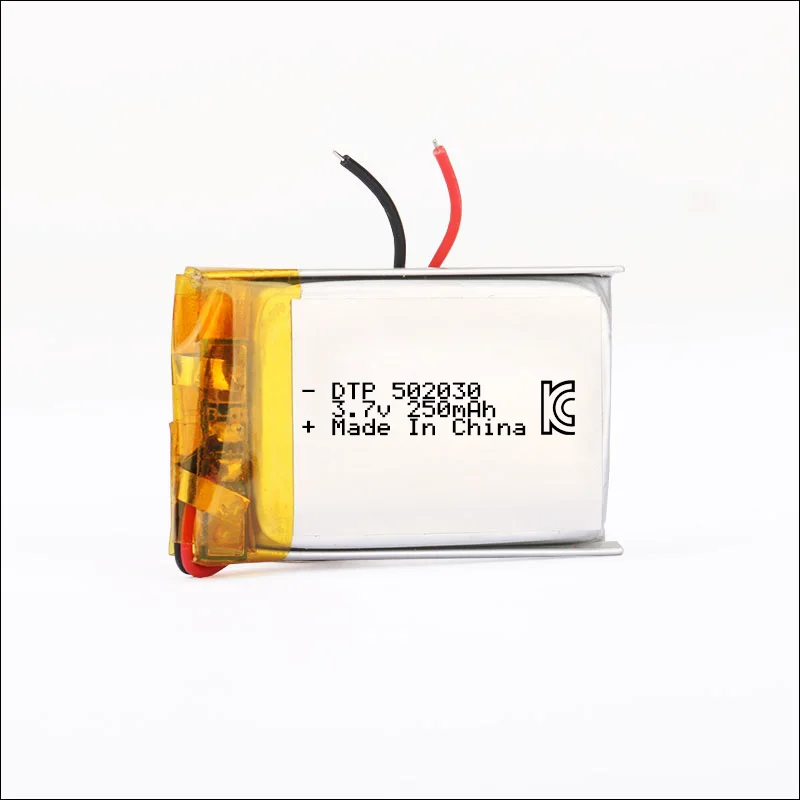 Small lipo battery 3.7v 75mah li polymer battery DTP501419