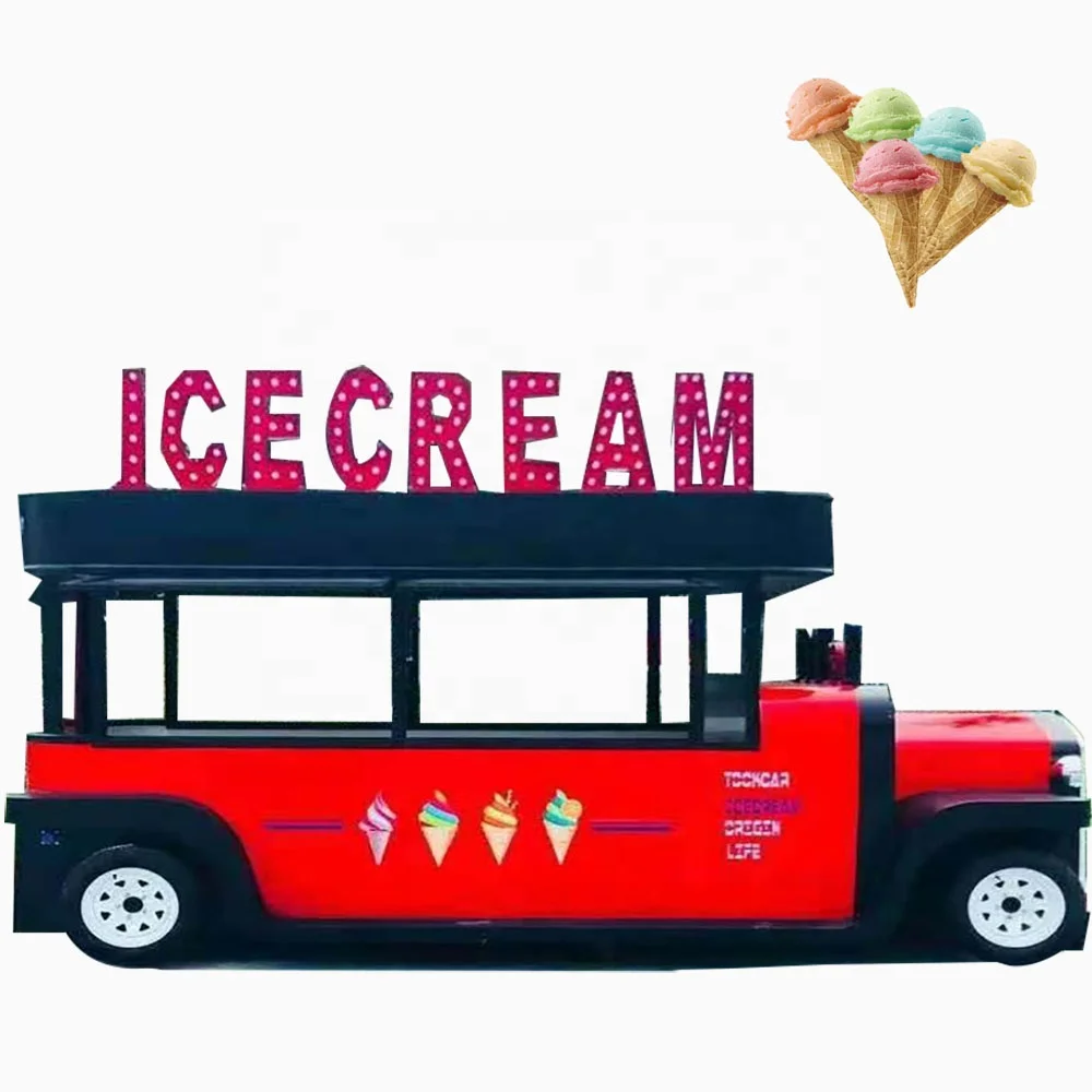 Best Selling 2021 Hot Sale Ice Cream Car Mobile Food Truck