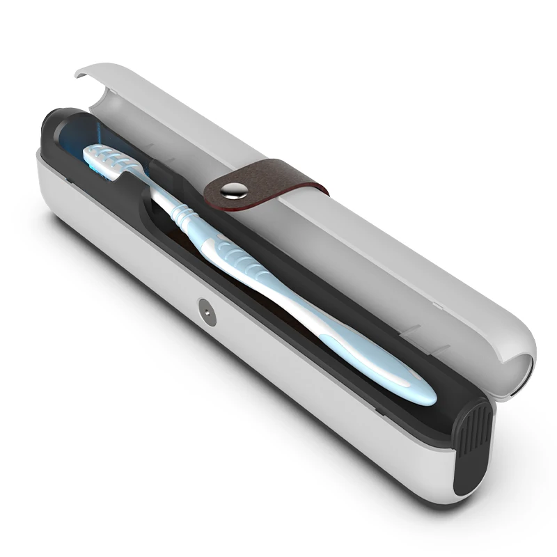 Portable UV-C Auto Cycle Sterilization and Rechargeable Sterilizer Box Toothbrush Sanitizer Travel Case sterilization box
