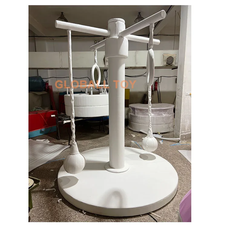 Kids soft play electrical ride merry go round equipment spin ride for indoor outdoor playground