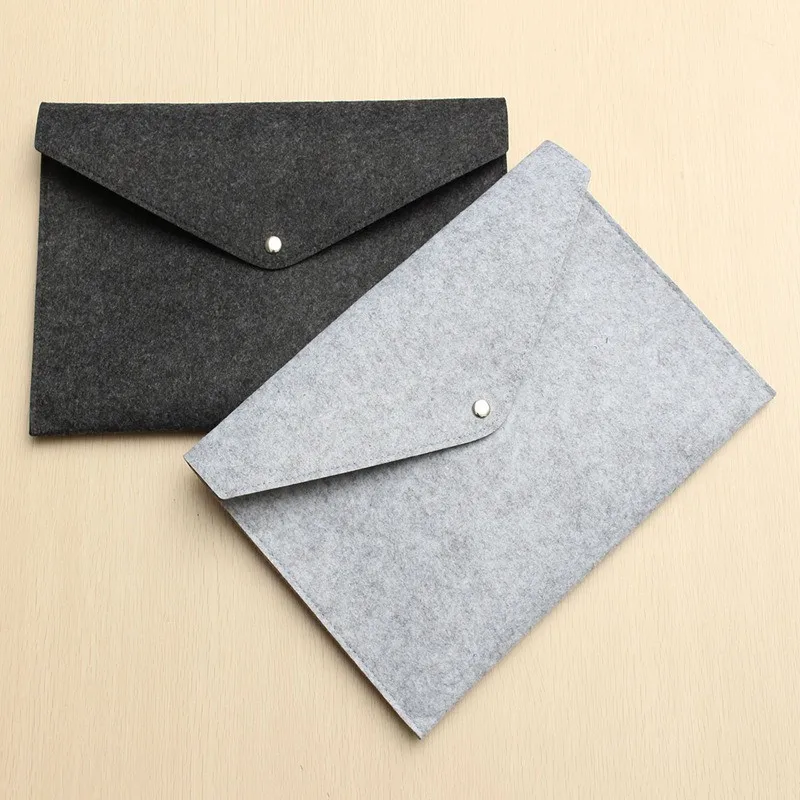felt document organizer bag holder office briefcase handbag felt file holder