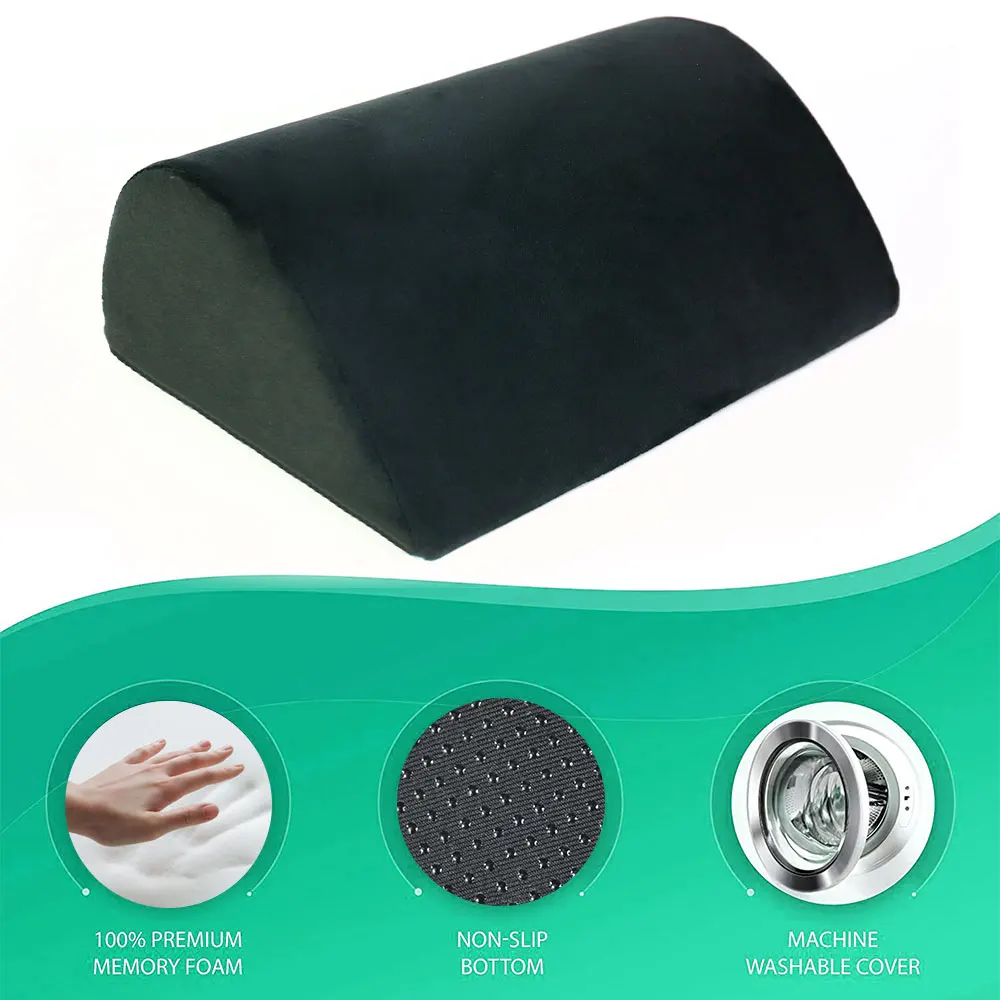 Ergonomic Office Leg Cushion Pillow Knee Rest Orthopedic Foot Cushions Memory Foam Floor Pillow Wholesale