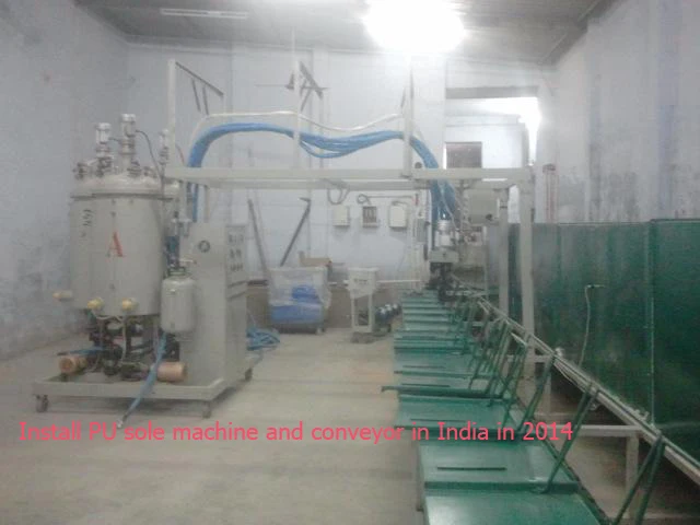 pu slippers making machine