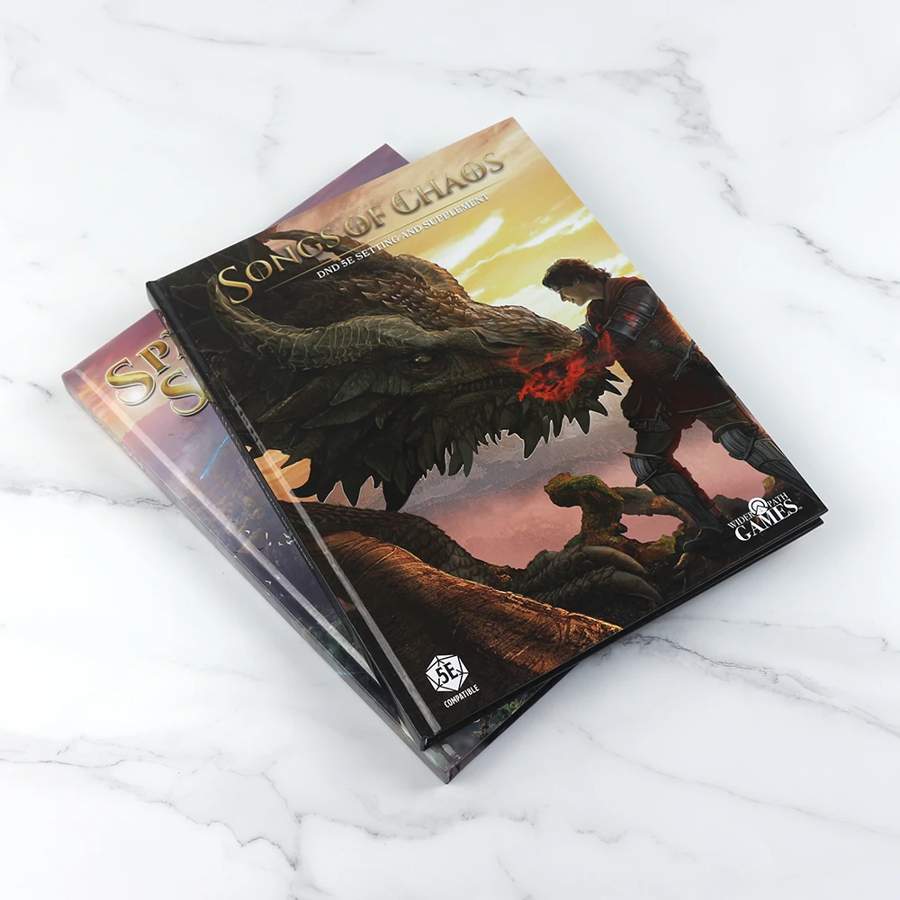 Self Publish Custom Game Roles Guide Book Printing