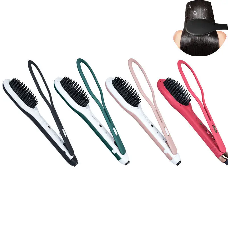 
Cheap Hair Brush or Straightener Professional Hair Dryer Brush 2 in 1 Hair Straightener or Combs Hot selling 