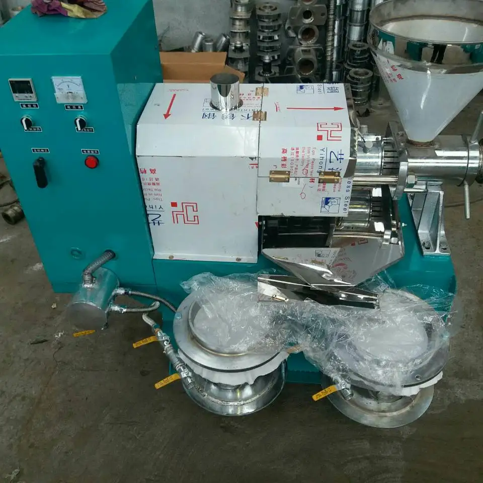 Automatic Sesame Almond Cashew Ginger Caster Plant Oil Extraction Press Machine