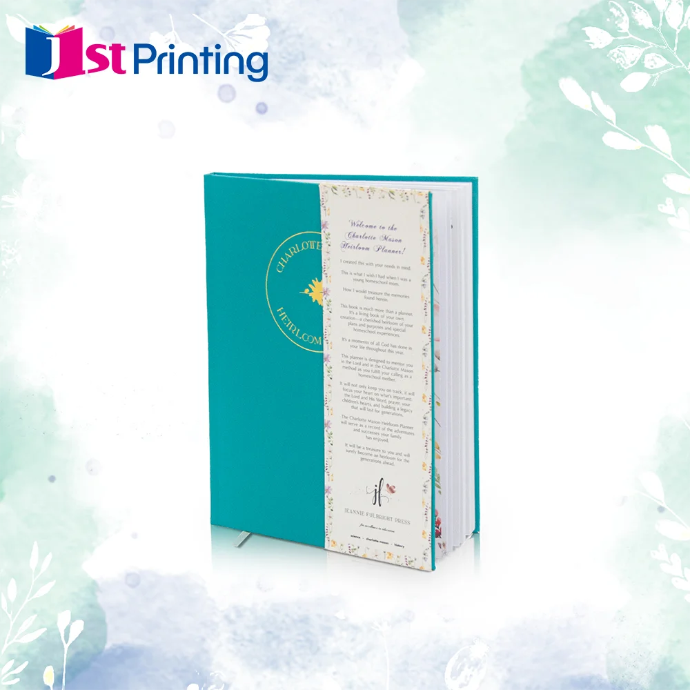 2024 Hot sale New Arrive Customize Fully Design notebook Leather cover Gold Foil Journal Planner