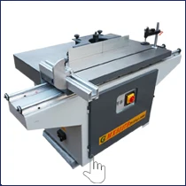 Woodworking combination wood single double surface jointer planer machine