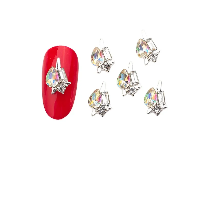 Новые искусственные бриллианты для ногтей дизайн для красивых искусств Diy аксессуары Стразы для ногтевого дизайна 3d