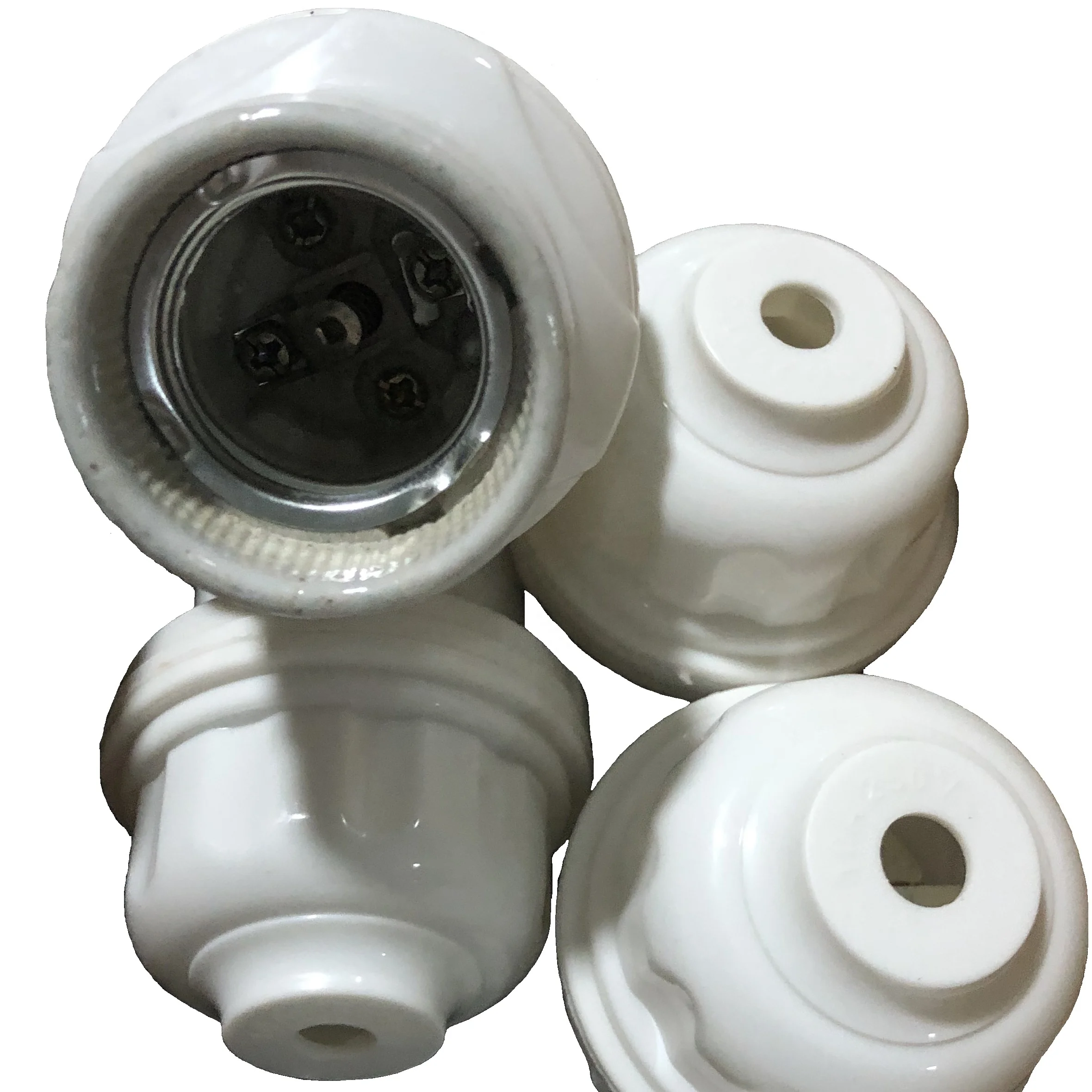 Ceramic socket base porcelain e27 holder