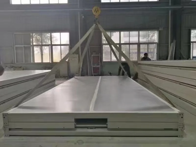 China Direct Sale 2 Colors Available Eco Friendly Container Houses Foldable Modular Home