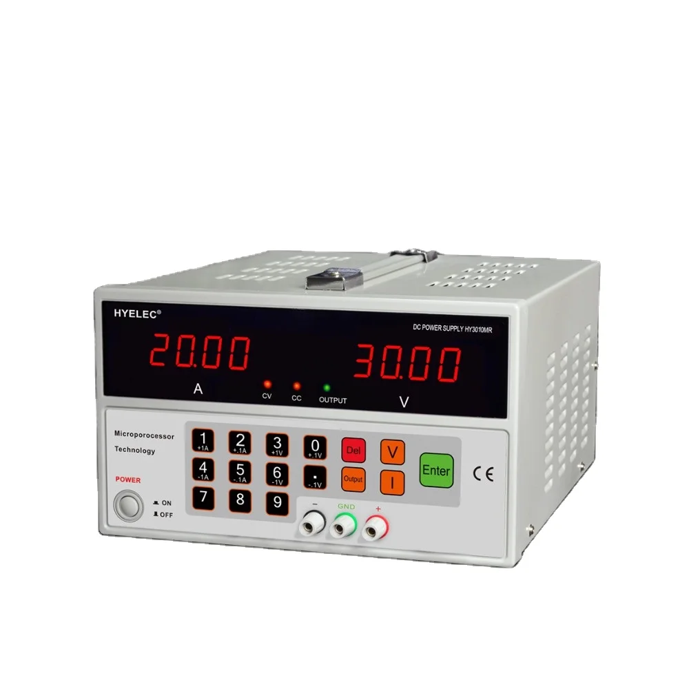 HYELEC HY3010MR programmable DC Power Supply 30V 10A free shipping wholesales factory directly