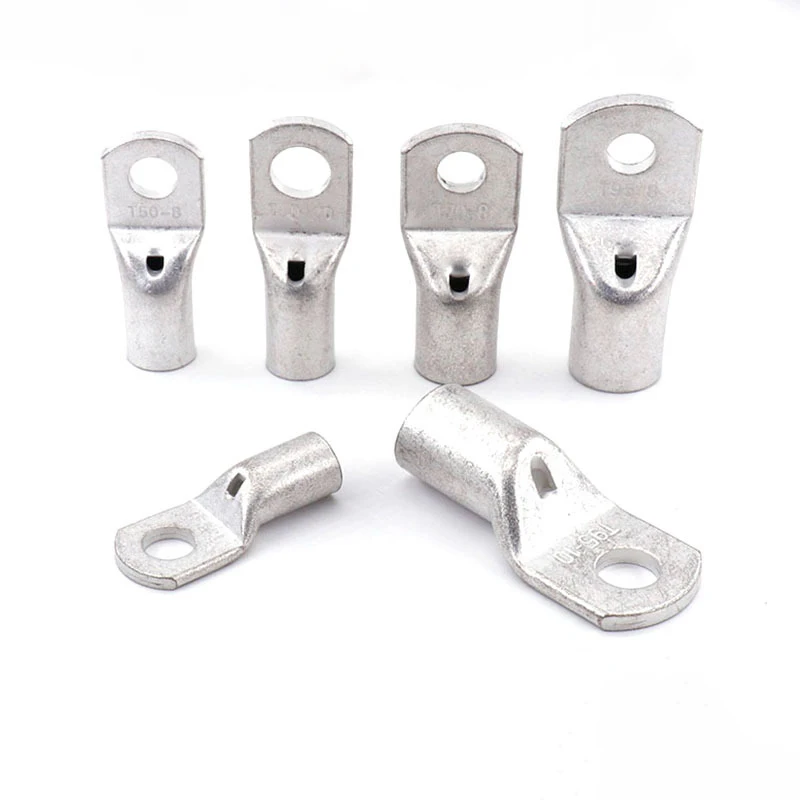 Earth Electric 1/0 4awg 6 awg 240mm Connecting Tube Terminal Wire Joint Crimp Cable Lugs for Copper Conductor