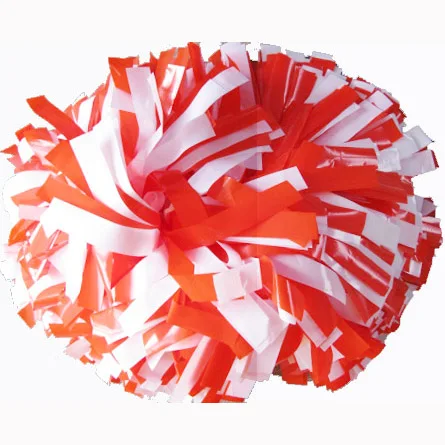 
Cheerleading wet look pom poms for cheerleaders with factory price and good quality 