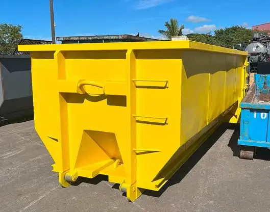Customized Carbon Steel Hook Lift Container Outdoor Large Hook Lift Bin For Waste Disposal