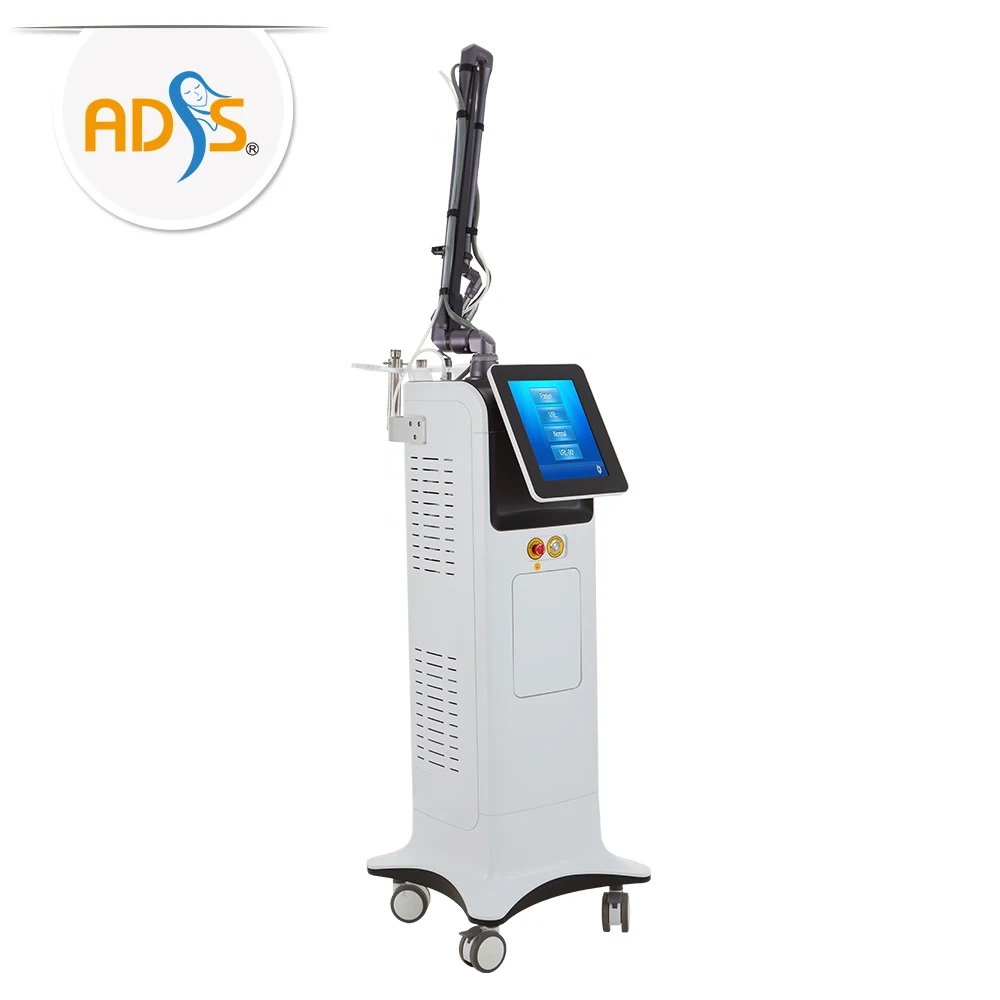 USA Coherent RF Tube Fractional Co2 laser / Vaginal Tightening / Co2 fractional laser with Korea 7- articulated arm