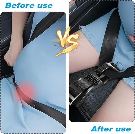 Pregnancy Seat Belt Adjuster Seat Bump Strap for Pregnant Women Protect Unborn Baby Prevent Compression of Abdomen Maternity
