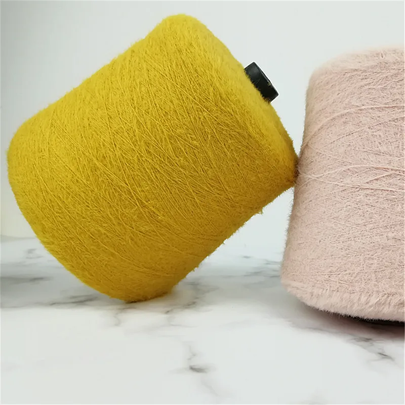 1/13NM dyed fancy hairy yarn 100% nylon fancy feather yarn