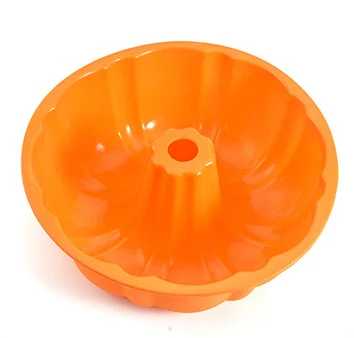 Bpa Free Food Grade Custom Nonstick And Heat Resistant Reusable Pumpkin Cake Silicone Molds