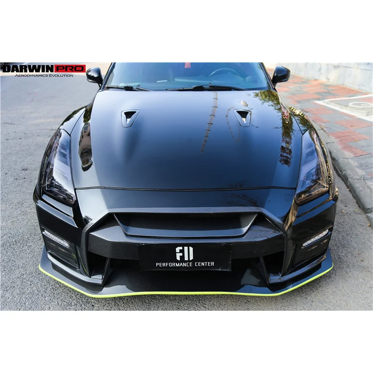 DarwinPRO SMO STYLE FRP FRONT BUMPER lip FORNISSAN GTR R35
