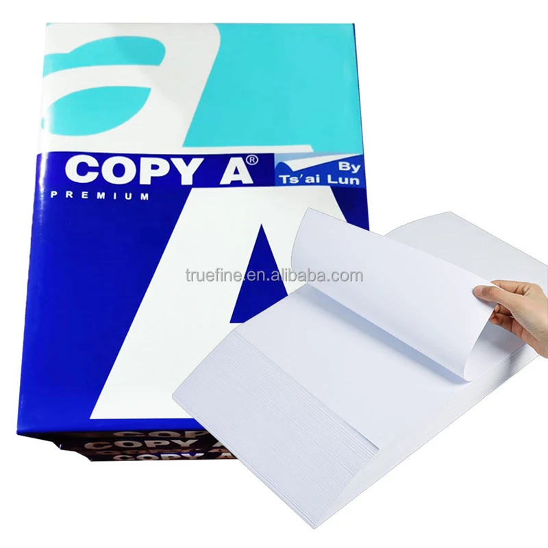 Китайский производитель OEM 70GSM 75GSM 80GSM 100% целлюлоза A4 бумажный копир 500 листов/Ream-5 Reams/коробка A4 копировальная бумага
