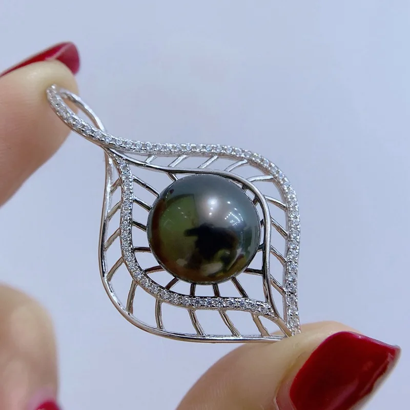 12-13mm AAA Flat Round Edison Pearl Cultured Freshwater Pearl Pendant For Jewelry Making 1 buyer