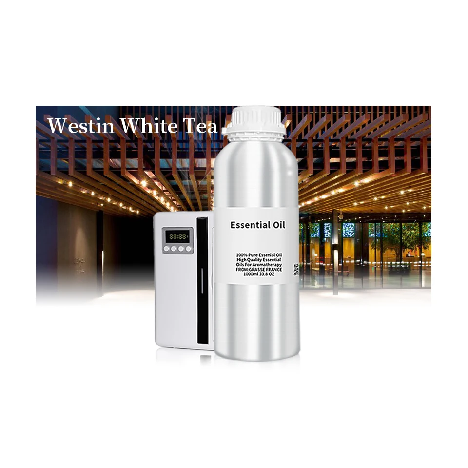 Оптовая продажа, белый чай Westin, профессиональный производитель ароматерапии, коммерческий аромат лемонграсса, 1000 мл, алюминиевая упаковка