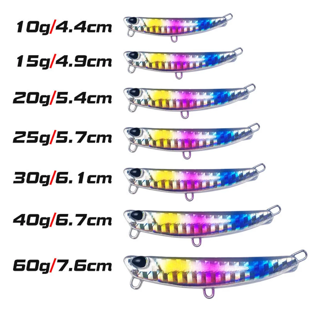 XUHANG BZQ10 10g15g20g25g30g40g60g оптовая продажа искусственная морская вода Вертикальная джиг-приманка 60 г