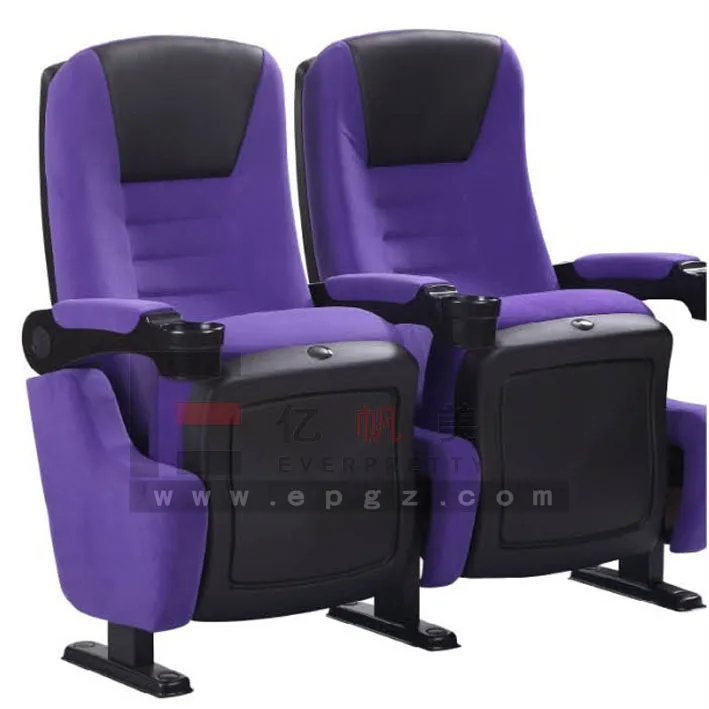Hot Sale Customized Ergonomic Fabric Auditorium School Conference Room Lecture Hall Seating Chair with Cup Holder
