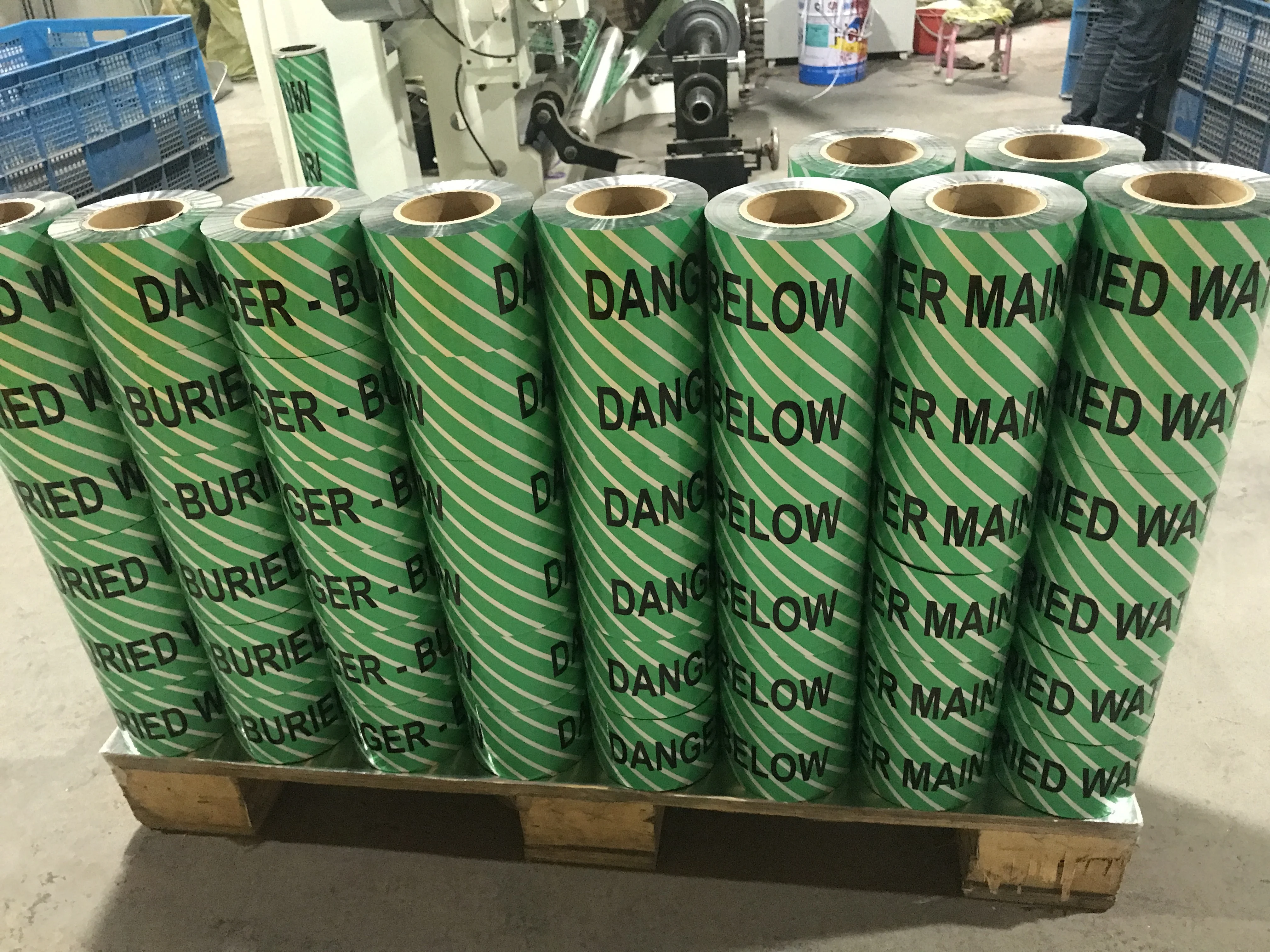 Detectable Warning Tape for Underground Cable