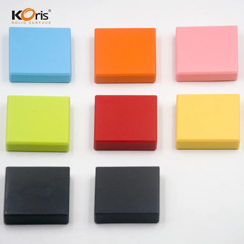 Koris brand artificial stone big slab korean hot sale lg hi macs quality acrylic solid surface sheet