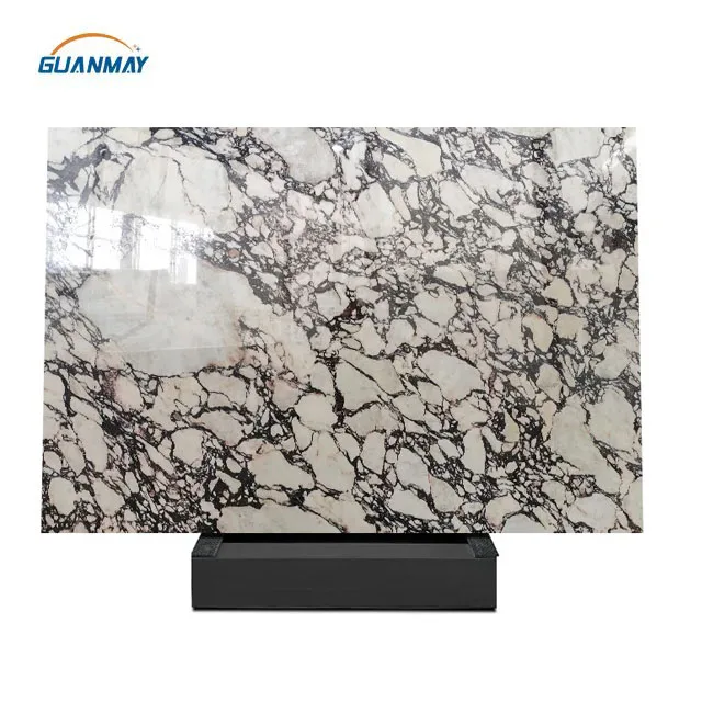 Natural Purple Marble Slabs Calacatta Viola Marble for Wall Floor Tiles