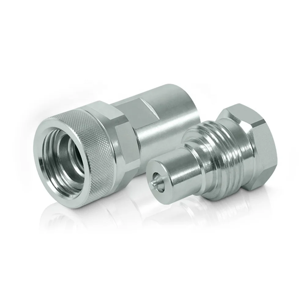 High quality connector hydraulic hose quick coupling High Pressure stainless steel Screw to connect couplings