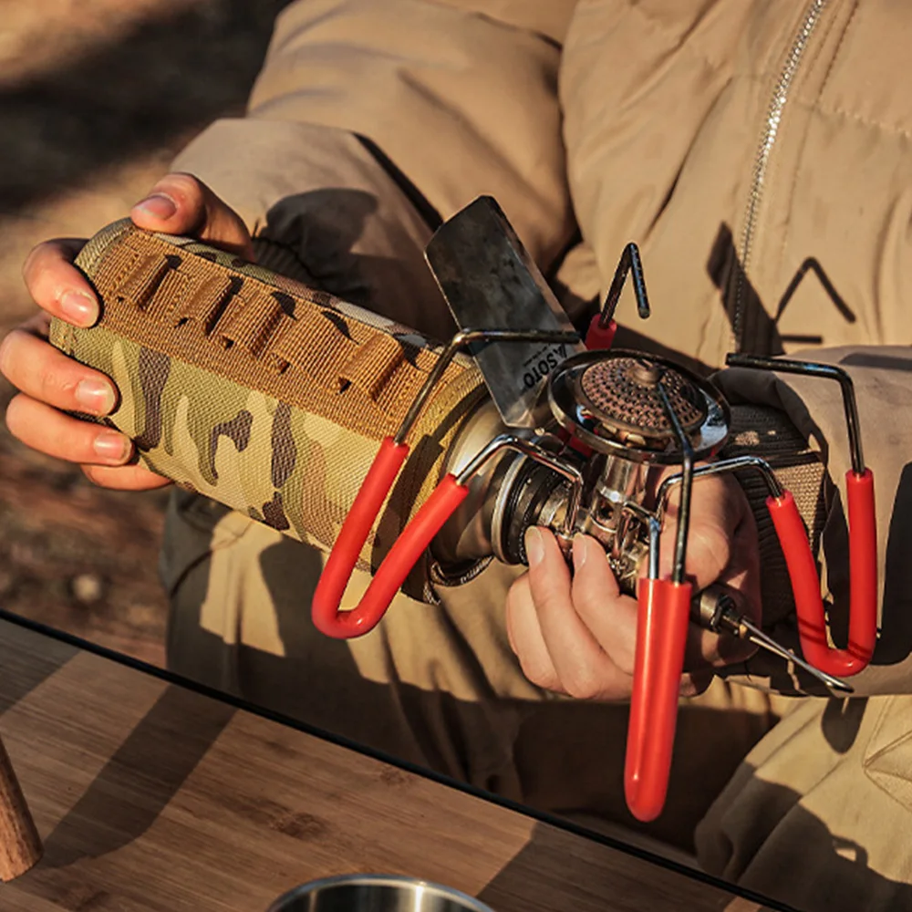 Custom Gas Tank Protector Cover Bag Outdoor Camping Air Bottle Protective Case Tool Camping Equipment  Gas Tank pouch