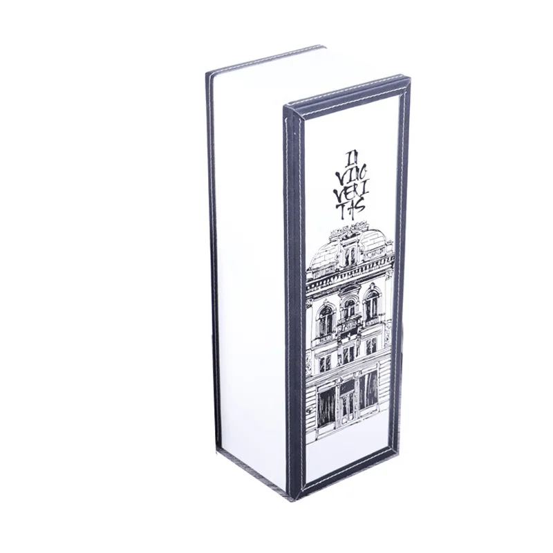 Widened single red wine leather box manufacturers custom best price of leather wine box for packing
