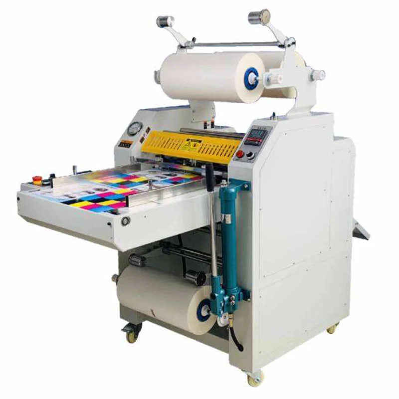 SG-500B most popular machine in China 490mm width hydraulic laminating machine with fast speed