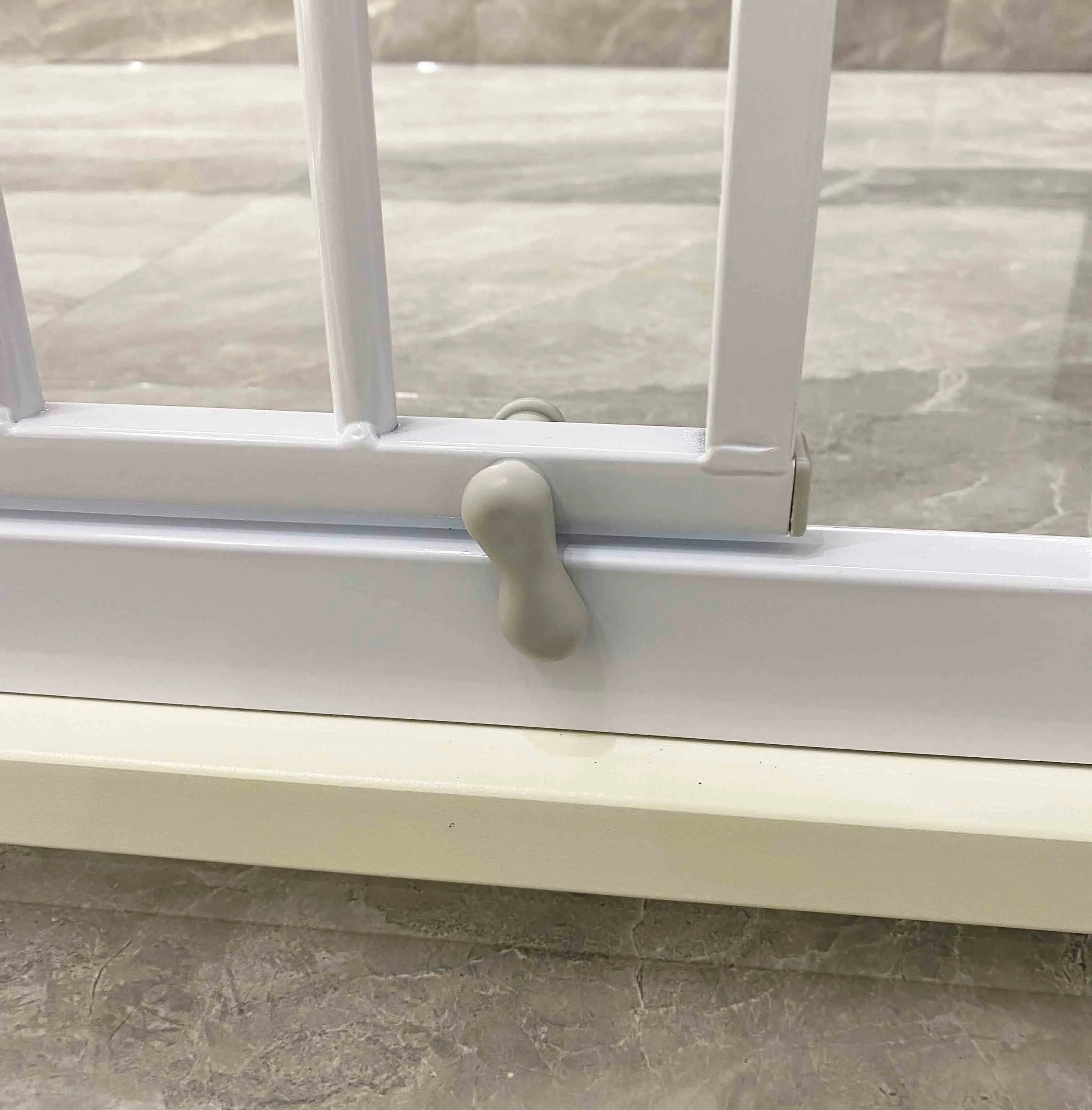 child retractable outdoor lock infant barrier stair extendable rectable high Baby Safety Gate