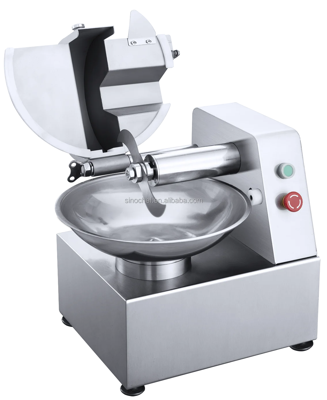 Commercial 5L table top vegetable chopper slicer cutter mince meat mixer machines