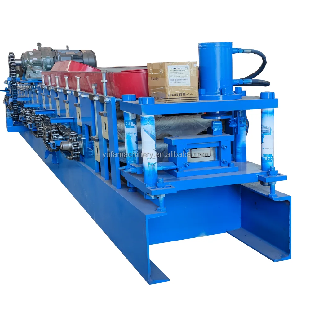 Hot sale C purlin roll forming machine Building material C purlin making machine