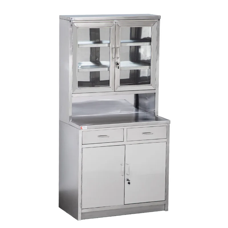 FACTORY HOT SELL Hospital Furniture Medical Storage Cabinet Hospital Stainless Steel Disposal Treatment Cabinet