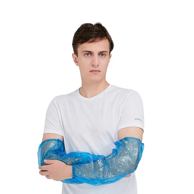 Plastic PE Sleeve Cover Daily Use Arm Sleeve Cover For Cleaning