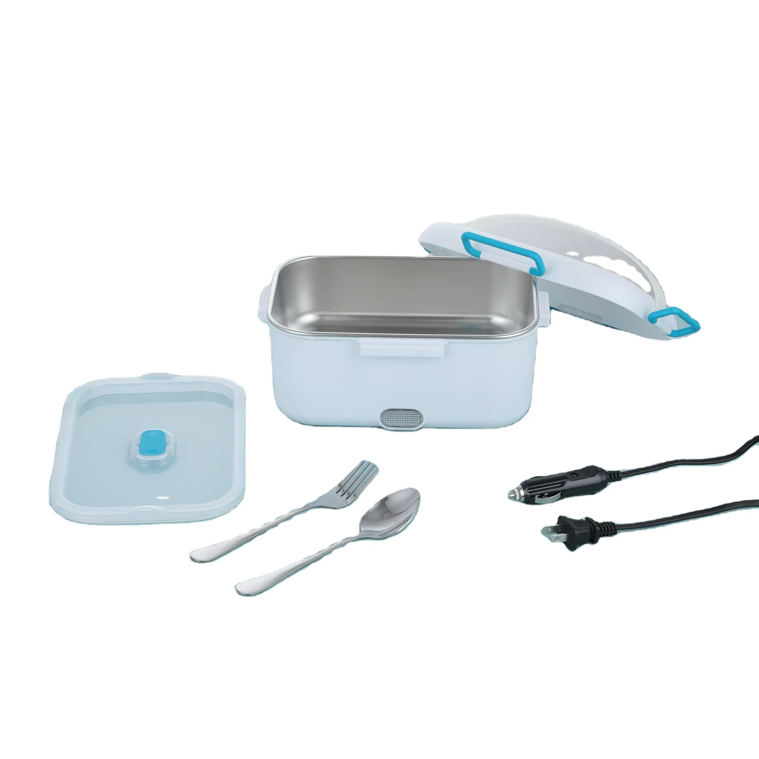 12V /24V/110V/230V portable food heater electric lunch box for home office or car