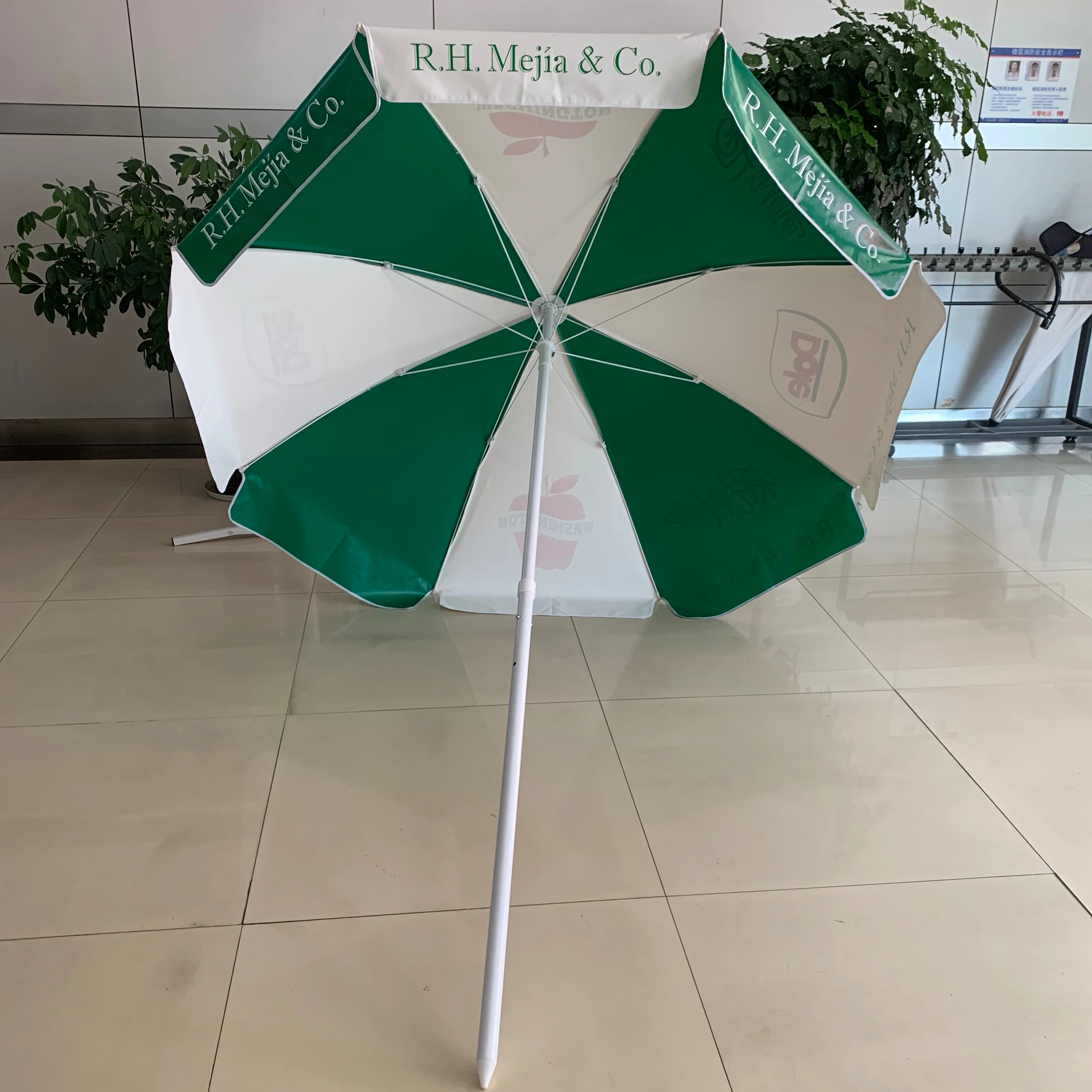 Sublimation Heat Transfer Printing Beach umbrella patio umbrella sea umbrella outdoor sombrilla parasol