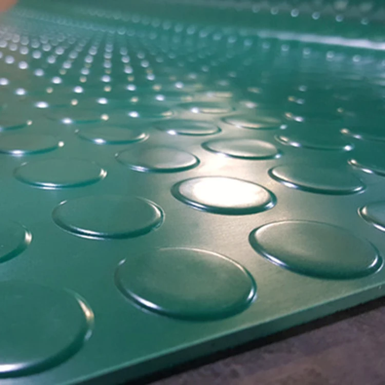 Button coin round coin-grip rubber flooring rolling mat Flooring Matting Rolls sbr rubber mat