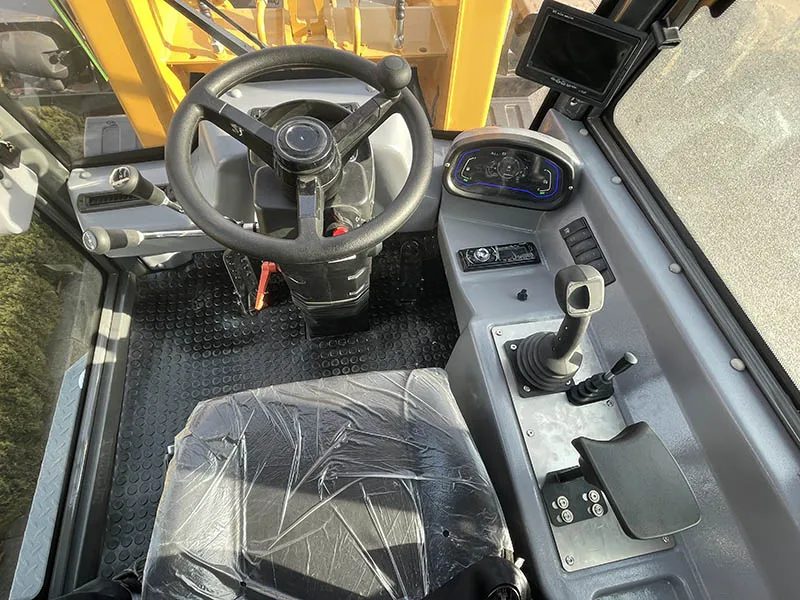 2 ton 3ton 4ton mini telescopic loader boom wheel loader wi mini loader wheel with Auger and CE approval