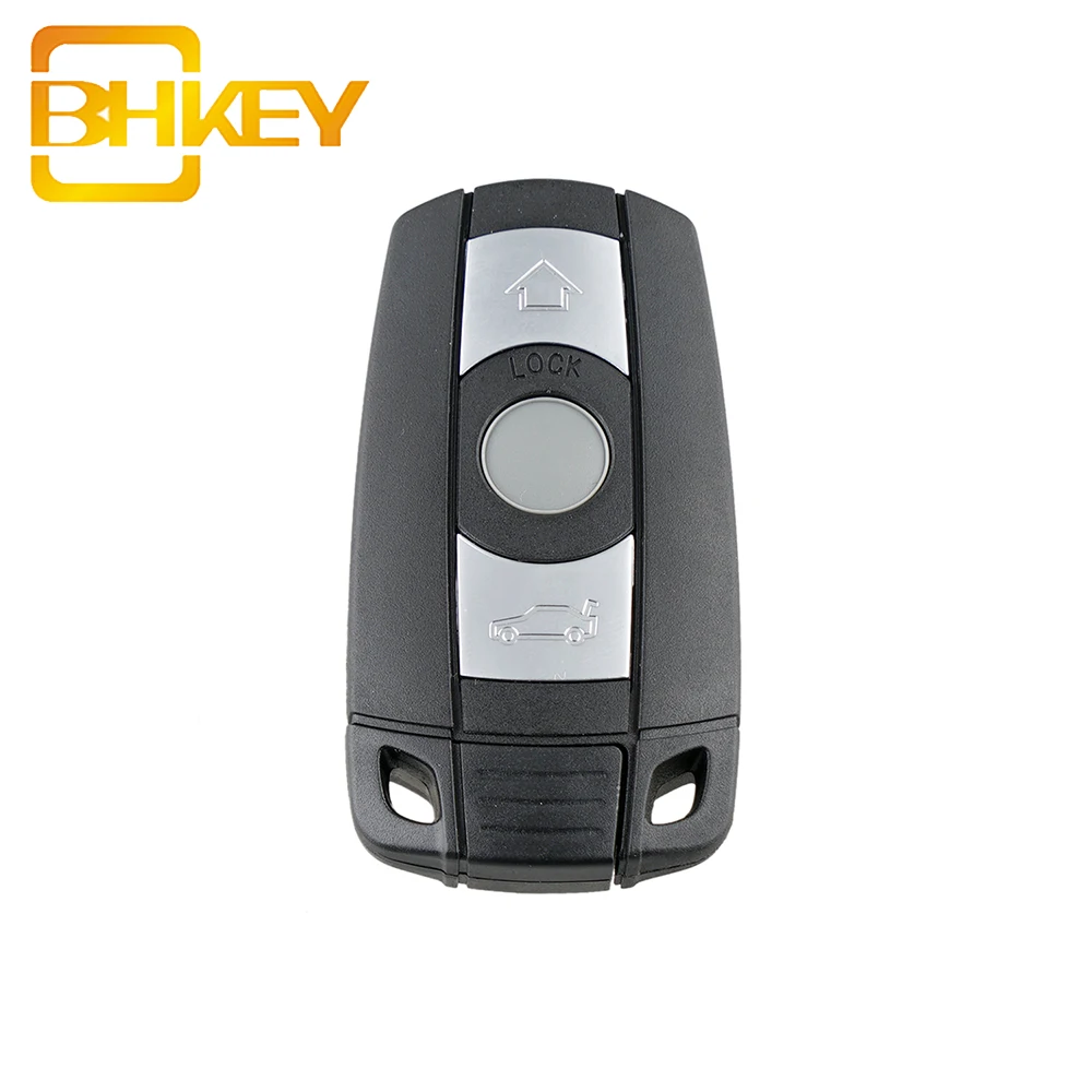 3 Buttons Blank Auto Remote Car Key Case For BMW 1/3/5/6/7 E90 E91 E93 Key Shell Cover