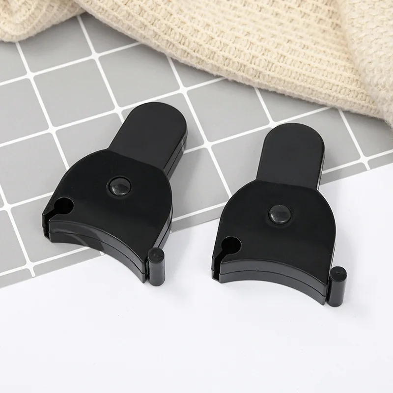 
150cm Black Retractable Weight Loss Measure Ruler Body Fat Caliper Fitness BMI Calculator Measuring Tape 