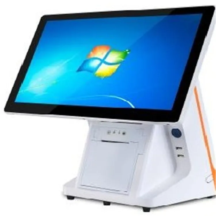 15Inch 11.6 Inch Dual Screen Point of All In One Pos Machine beauty supply cash register counter OF Supermarket