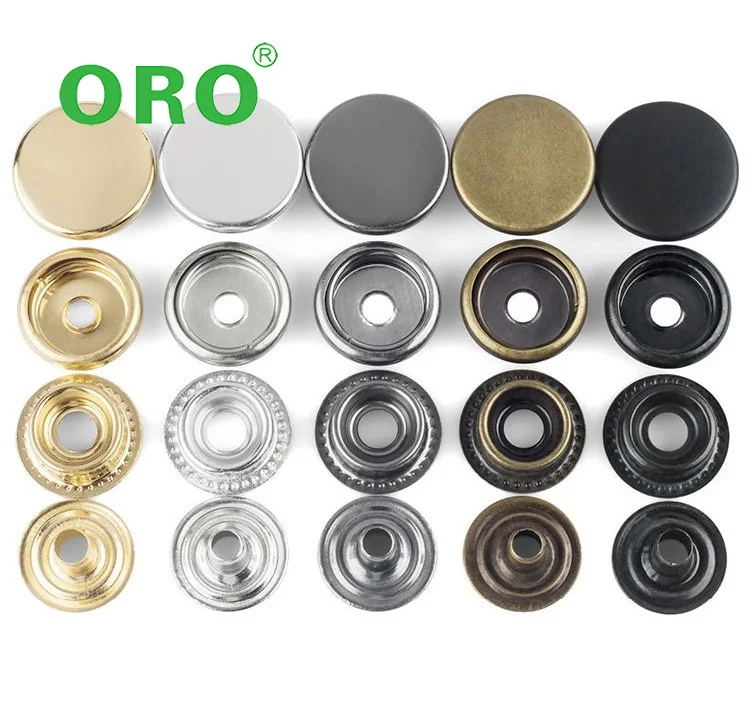 metal snap button factory price in stock snap button press button